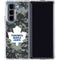 NHL Toronto Maple Leafs Camo Galaxy Z Fold5 5G Clear Case